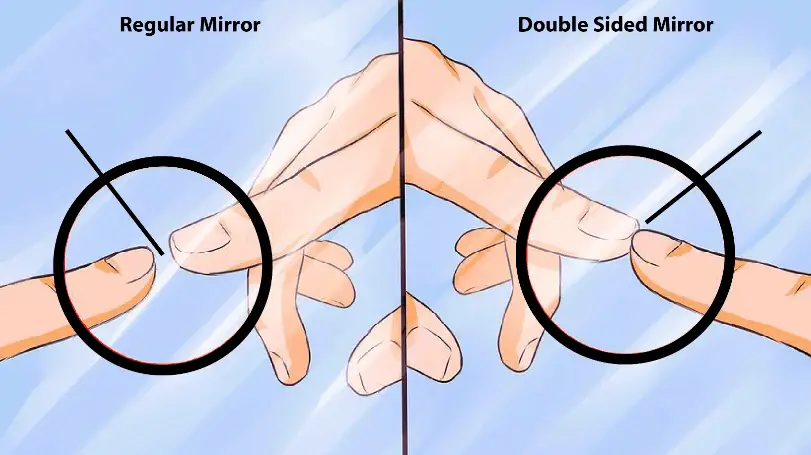 Double Sided Mirrors Ultimate Guide Of, How To Tell If Double Sided Mirror